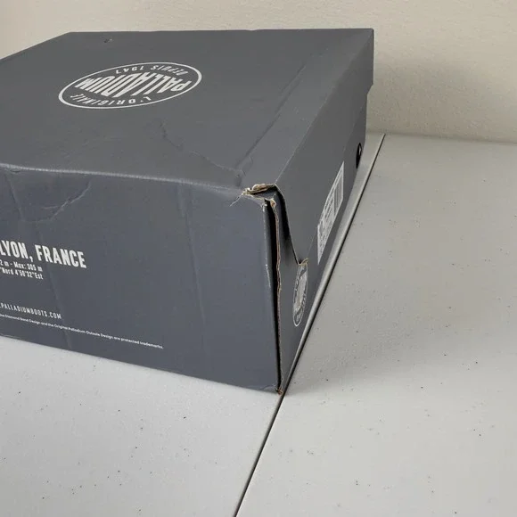 Palladium Pallabase Twill Boots Women's 10 Star White Platform Canvas Zip Up USA - Picture 11 of 11